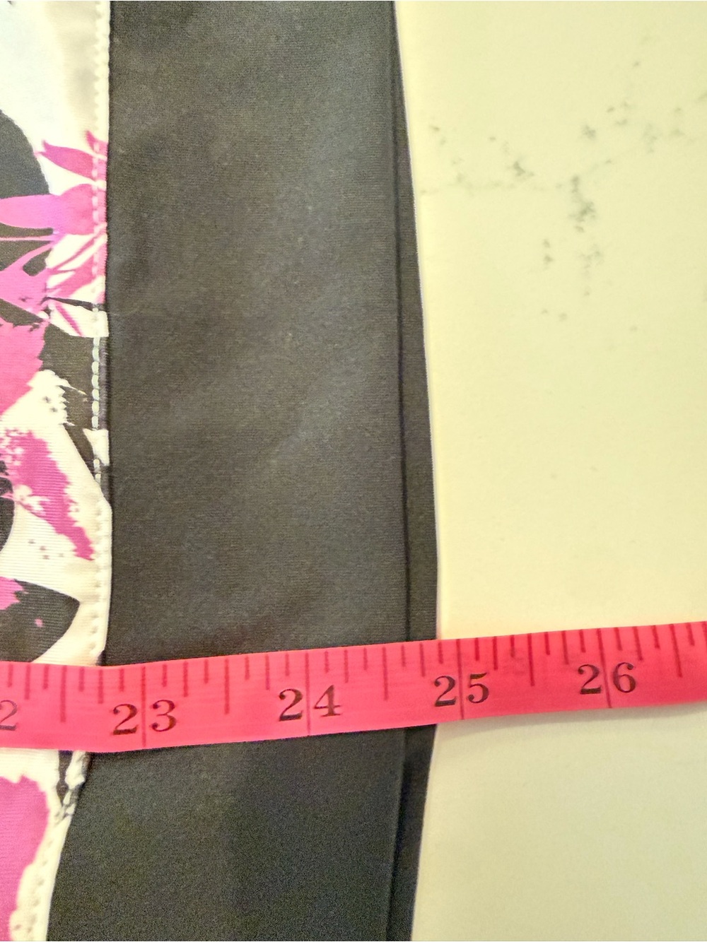 Lady Hagen Pink and Black Floral Polo Tank - Picture 7 of 7